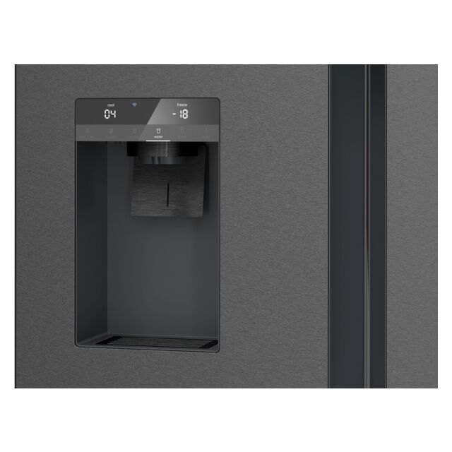 Siemens KF96DPXEA iQ700 183 x 91x73 Multi Door American Fridge Freezer - Black