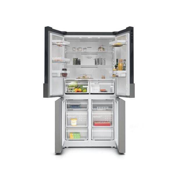 Siemens KF96NVPEAG iQ300 French Door American Style Fridge Freezer