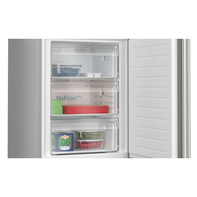 Siemens KG39NXIBF 203x60 noFrost Fridge Freezer - Silver