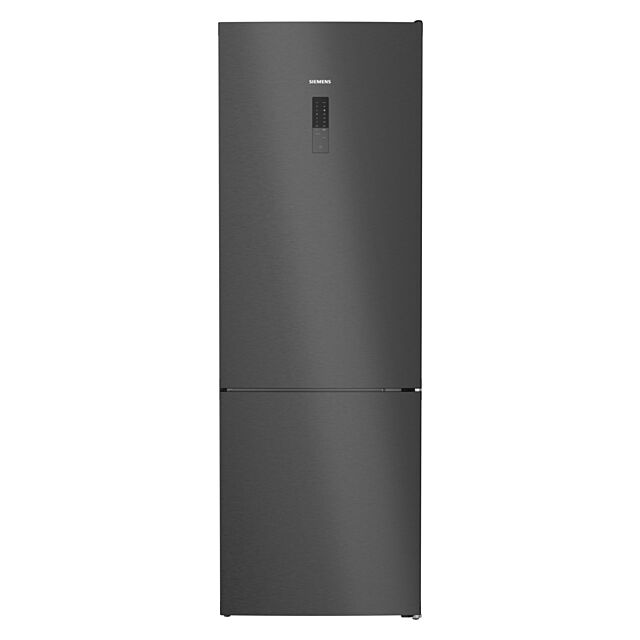 Siemens KG49NXXCF 203x70 noFrost Fridge Freezer - Brushed Black Steel