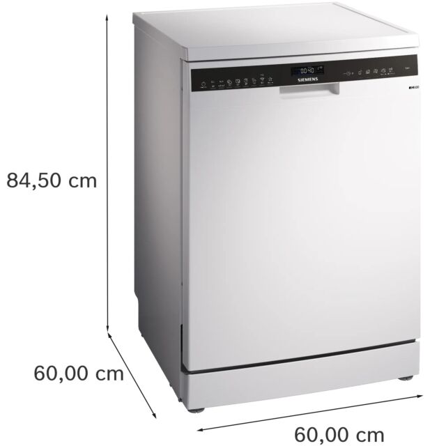 Siemens SN25EW13CE Iq500 Full Fize 14 Place Dishwasher - White