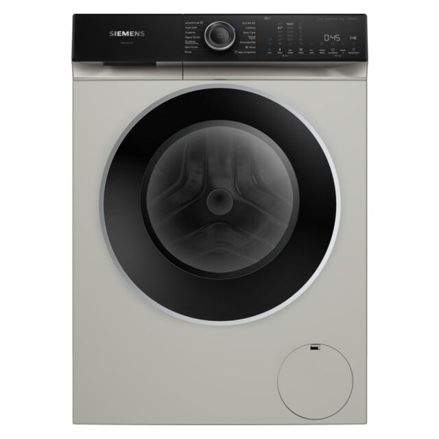 Siemens WG46H2AXGB Iq500 9Kg 1600 Spin Washing Machine - Silver