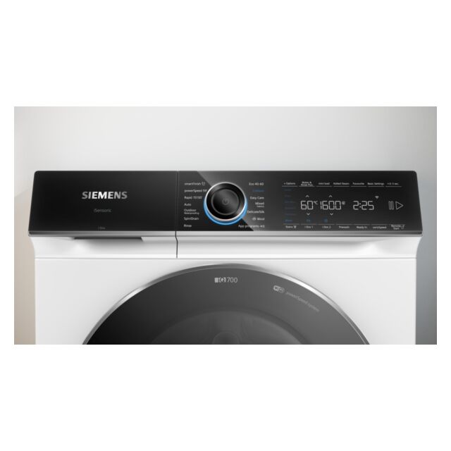 Siemens WG66B2A1GB Iq700 11Kg 1600 Spin Washing Machine - White