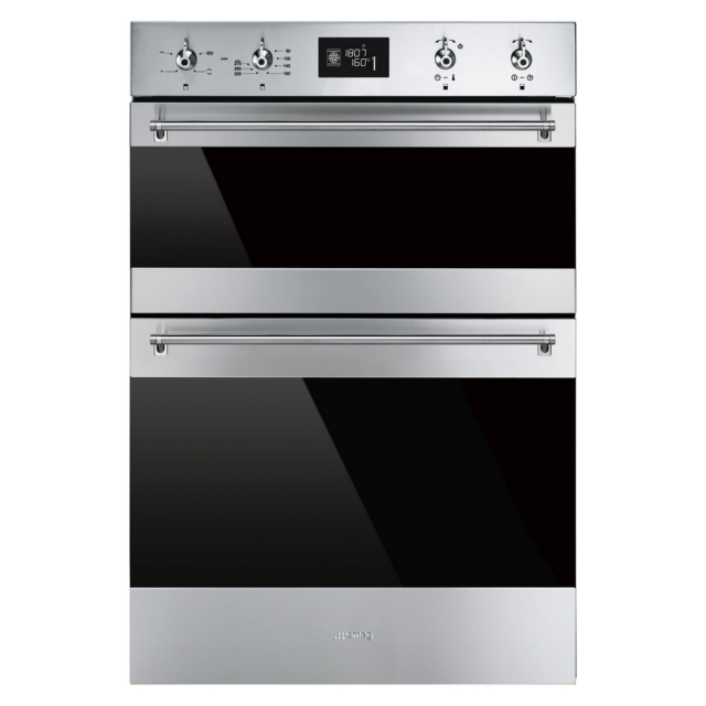 Smeg DOSF6390X Built In Electric Double Oven Stainless Steel