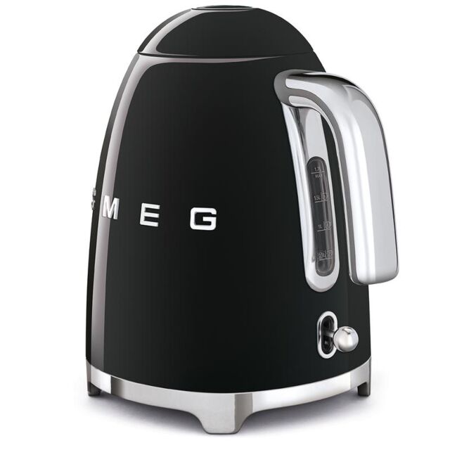 Smeg KLF03BLUK Black 50'S Style Cordless Kettle