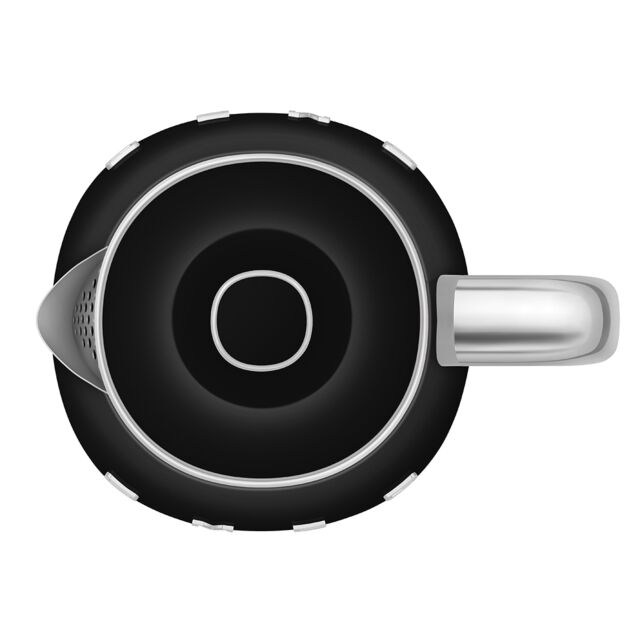 Smeg KLF05BLUK 0.8 Litre Cordless Kettle In Black