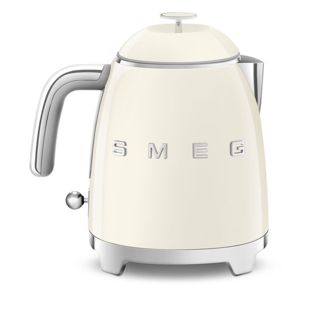 Smeg KLF05CRUK 0.8 Litre Cordless Kettle In Cream