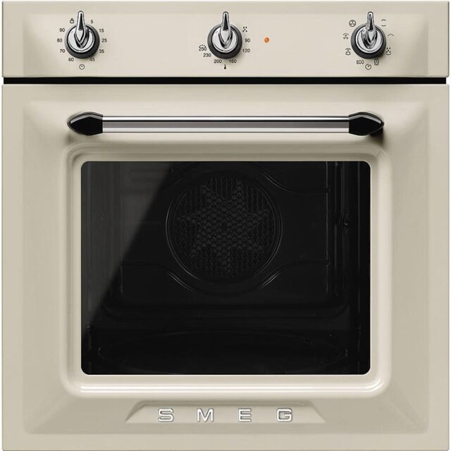 Smeg SF6905P1 60Cm Victoria Single Oven In Cream