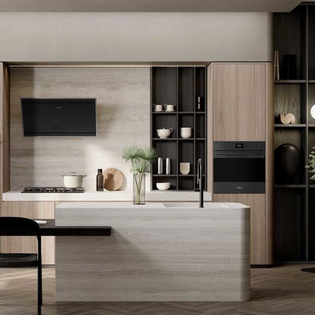 Smeg SFP6301TVN 60cm Classic Pyrolytic Single Oven - Matte Black