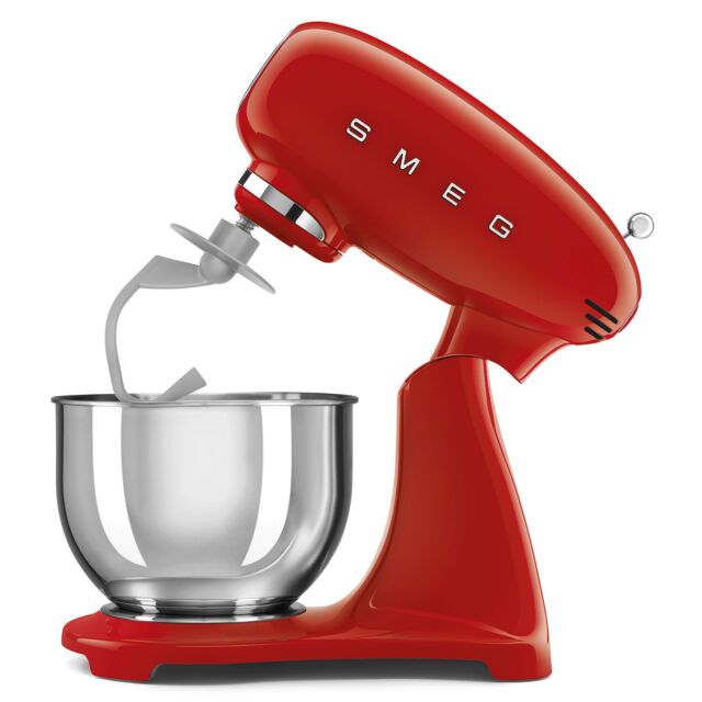 Smeg SMF03RDUK 50's Style Stand Mixer - Red