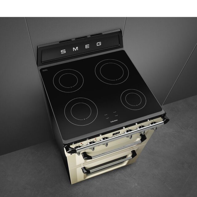 Smeg TR62IP2 60cm Victoria Electric Cooker - Cream