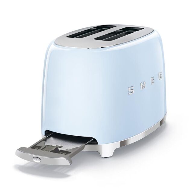 Smeg TSF01PBUK 50's Style 2 Slice Toaster