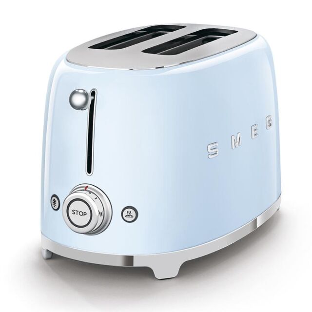 Smeg TSF01PBUK 50's Style 2 Slice Toaster