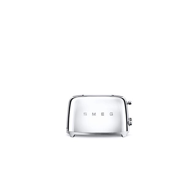 Smeg TSF01SSUK 2 Slice Retro Style Polished Steel (Chrome) Toaster