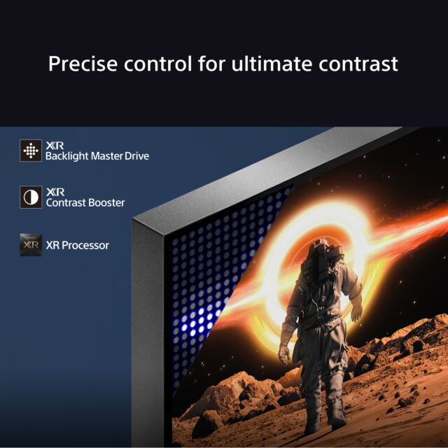 Sony K65XR90PU 65inch BRAVIA 9 QLED 4K TV - Black