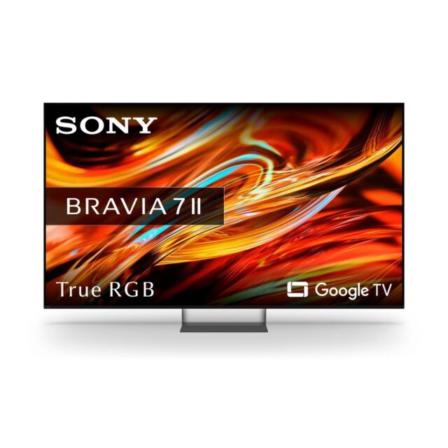 Sony K85XR75M2PB.UKA 85inch BRAVIA 7 II True RGB LED 4K Google TV with AI XR Processor - Black