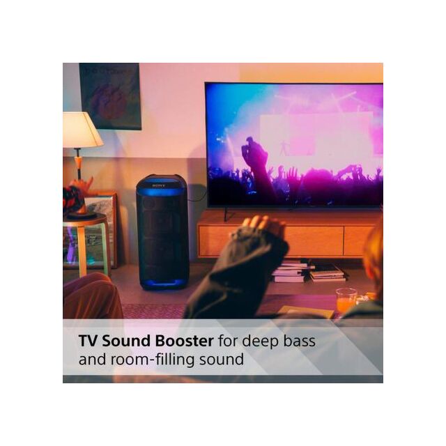 Sony SRSXV800B_CEL Wireless 2 ch Portable Speaker - Black