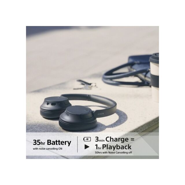 Sony WHCH720NB_CE7 Wireless Noise Cancelling Headphones - Black