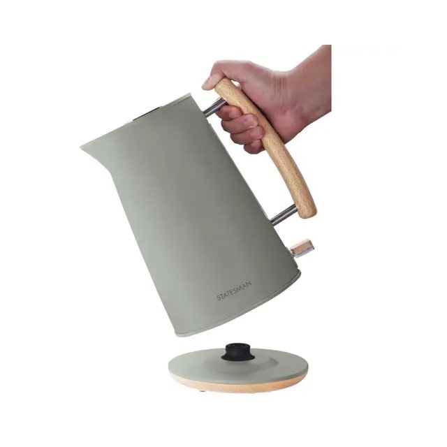 Statesman SKK00153GR 1.7L Scandi Cordless Kettle In Green