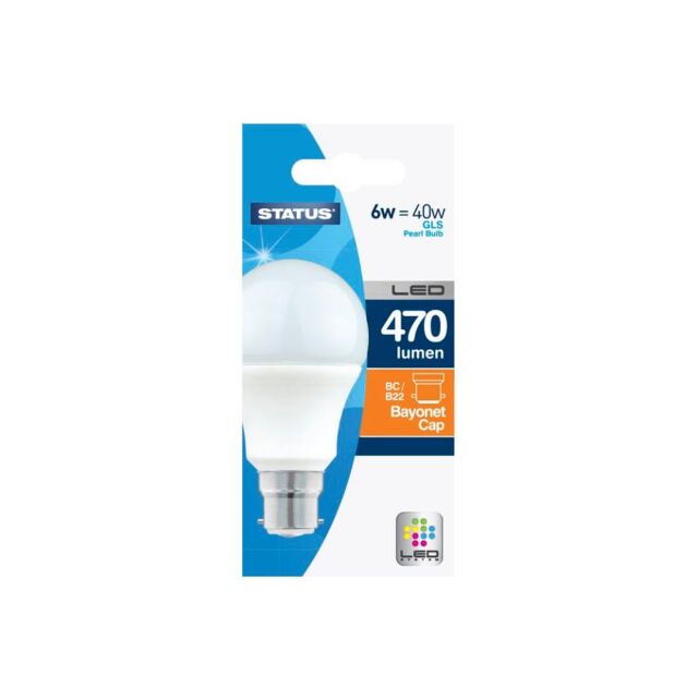 Status LED GLS BC 6W LED GLS BC 6W