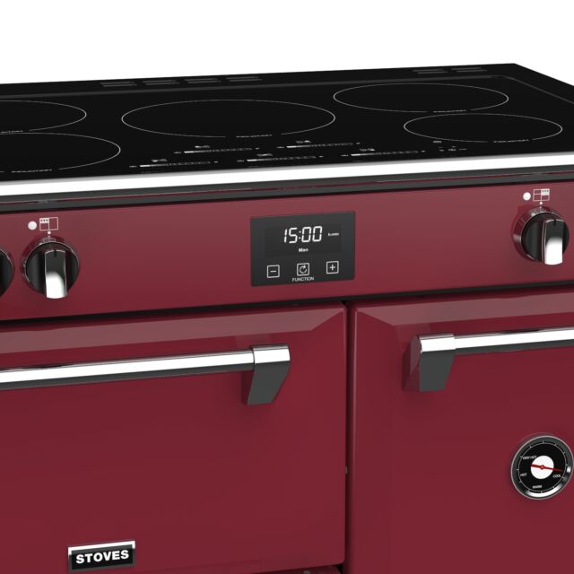 Stoves 444410919 900ei 90cm wide electric induction range cooker