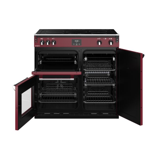 Stoves 444410919 900ei 90cm wide electric induction range cooker