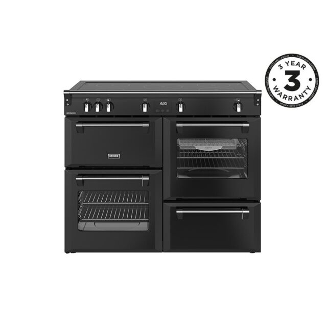 Stoves 444411865 Richmond 110Cm Electric Induction Range Cooker - Black