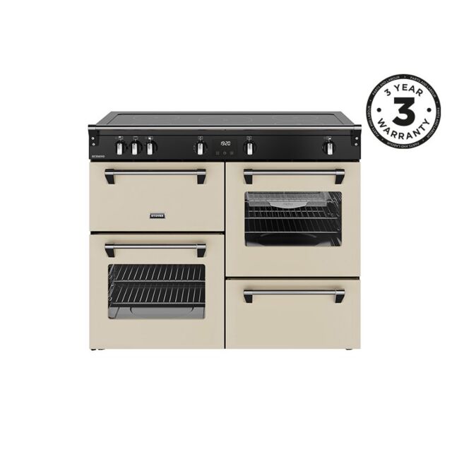 Stoves 444411866 Richmond 110Cm Electric Induction Range Cooker - Cream