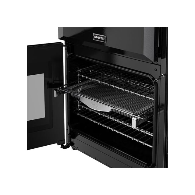 Stoves 444411867 90cm Richmond Dual Fuel Range Cooker - Black