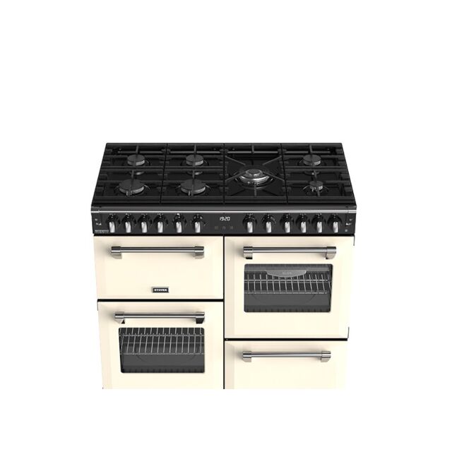 Stoves 444411872 Richmond Deluxe 100cm Dual Fuel Range Cooker - Cream