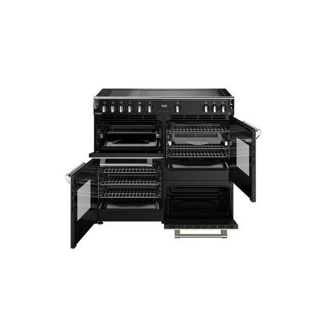 Stoves 444411874 Richmond Deluxe 100Cm Electric Induction Range Cooker - Cream