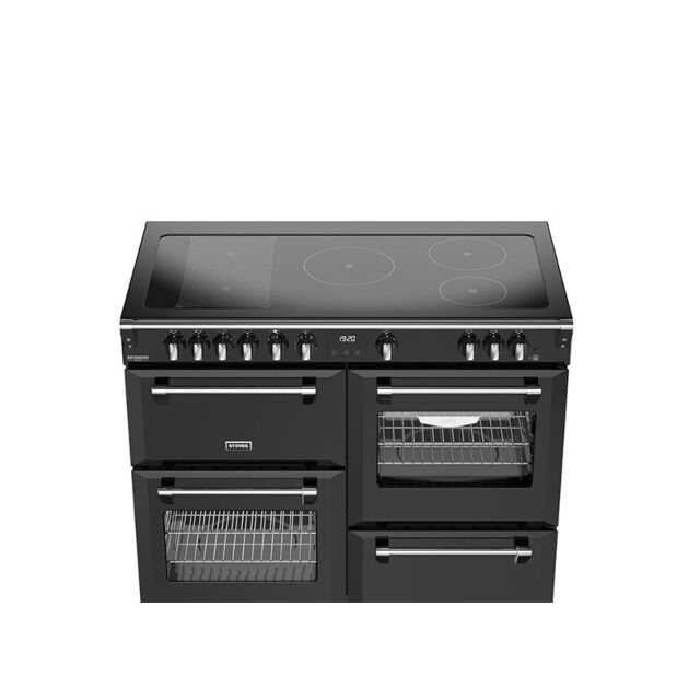 Stoves 444411878 Richmond Deluxe 110cm Electric Induction Range Cooker - Black