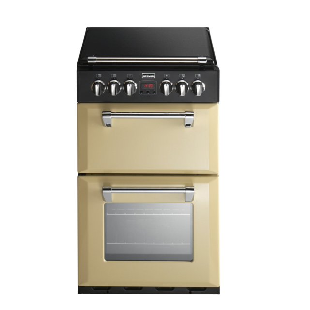 Stoves 444441979 550E 55cm Electric Rangecooker with Double Oven and Ceramic Hob - Champagne