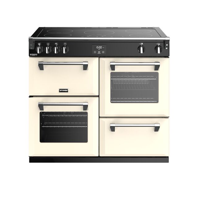 Stoves 444444916 Richmond DX S1000Ei Cream 100cm dual fuel range cooker