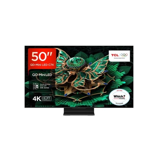 TCL 50C7K-UK 50inch 4K QD-MINI LED UHD TV