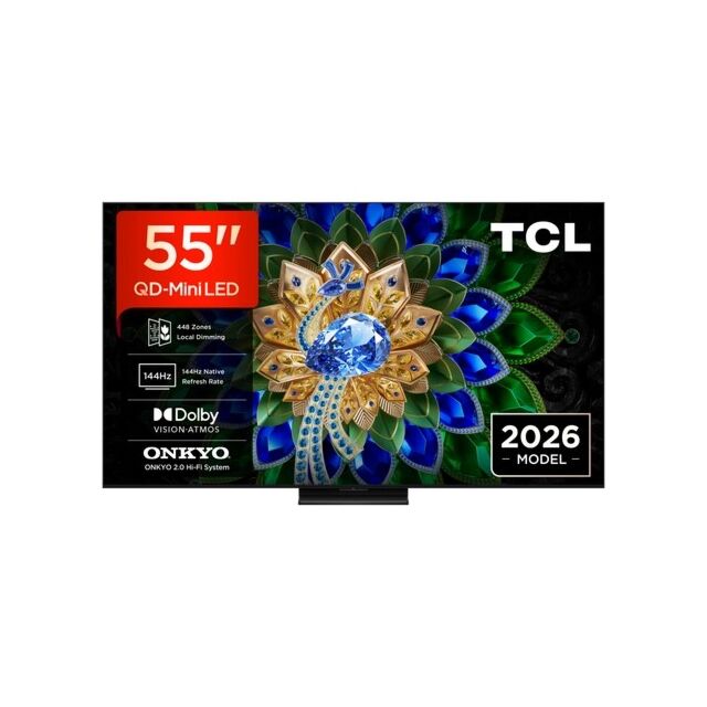 TCL 55A400U-UK 55inch QD-MINI LED TV - Black