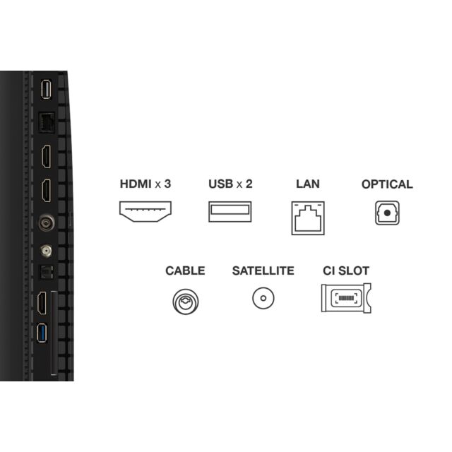 TCL 55P7K-UK 55inch 4K QLED Direct LED HDR Google TV