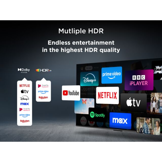 TCL 55Q6C-UK 55inch 4K QD-Mini LED UHD Smart Google TV