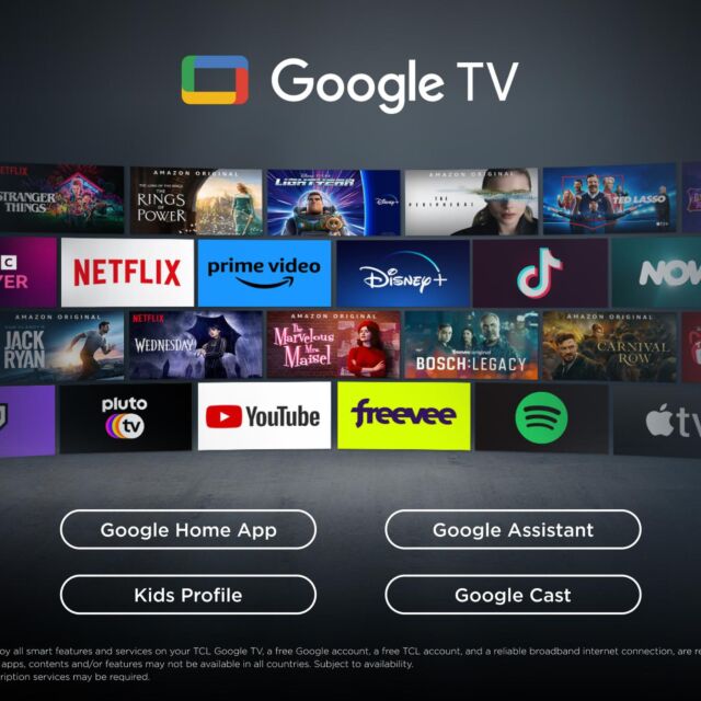 TCL 55Q6C-UK 55inch 4K QD-Mini LED UHD Smart Google TV