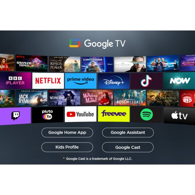 TCL 55V6C-UK 55inch 4K Direct LED HDR Google TV