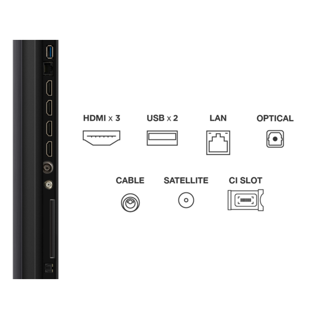 TCL 65C6KS-UK 65inch 4K Ultra HD QD-Mini LED TV