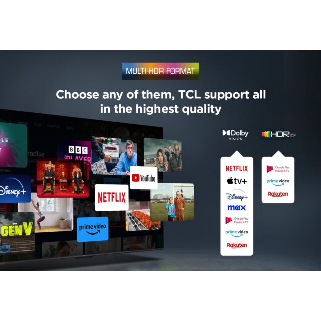 TCL 65V6C-UK 65inch 4K Direct LED HDR Google TV