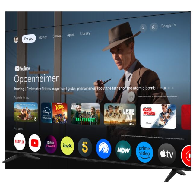 TCL 65V6C-UK 65inch 4K Direct LED HDR Google TV