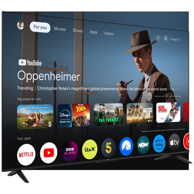 TCL 65V6C-UK 65inch 4K Direct LED HDR Google TV