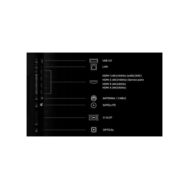 TCL 75A400U-UK 75inch QD-MINI LED TV