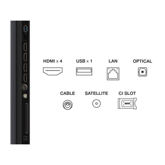 TCL 98Q6C-UK 98inch 4K QD-Mini LED UHD Smart Google TV