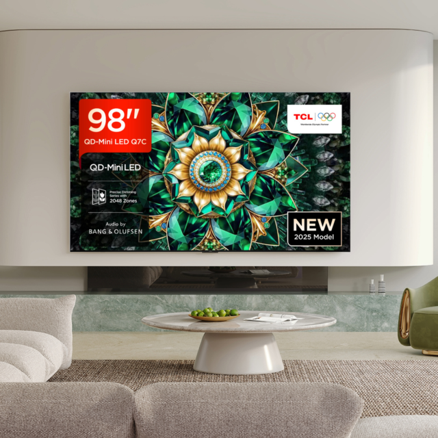 TCL 98Q7C-UK 98inch 4K QD-Mini LED UHD Smart Google TV