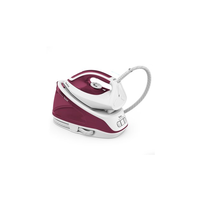 Tefal SV6110G0 Express Essential Steam Generator - White & Ruby Red