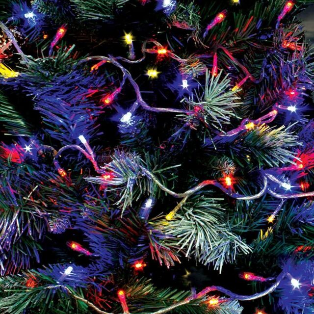 The Christmas Workshop 71160 200 Multi-Coloured Led Timer Lights