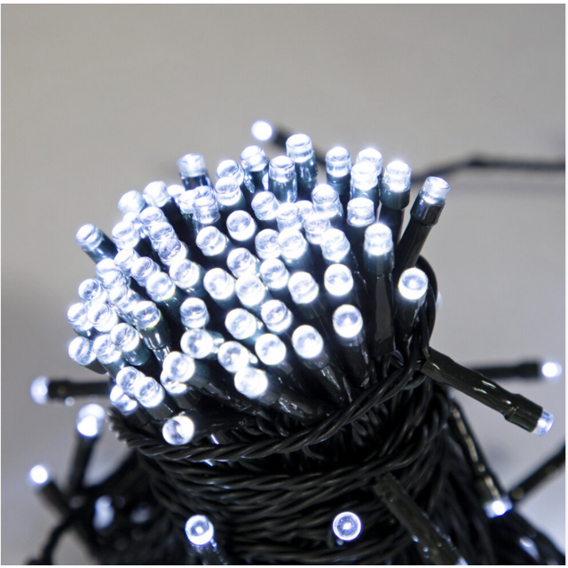 The Christmas Workshop 71459 100 Bright White Battery Lights